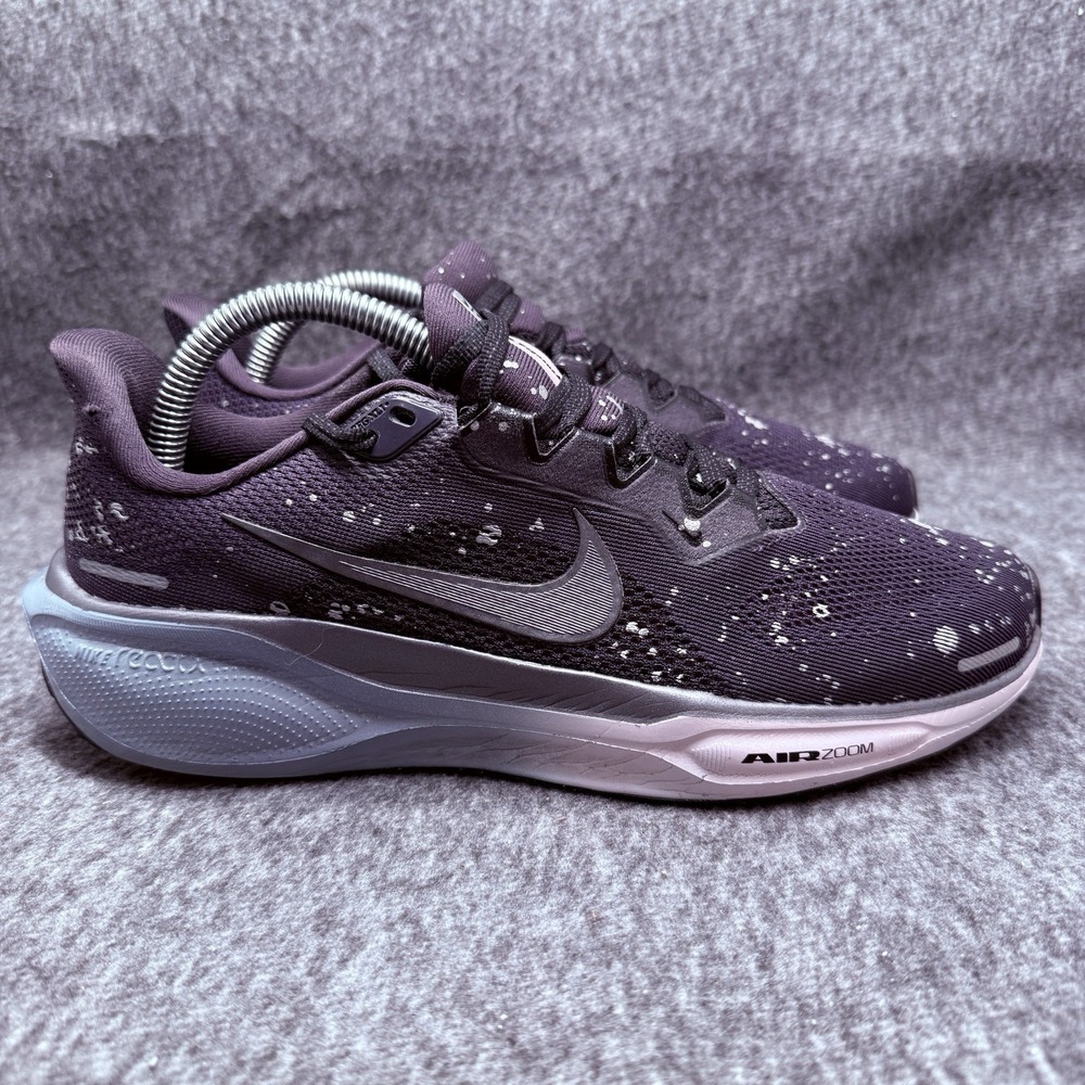 Nike Air Zoom Pegasus 41 Womens Running Shoes Size 9 Purple Speckled